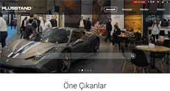 Desktop Screenshot of plusstand.com