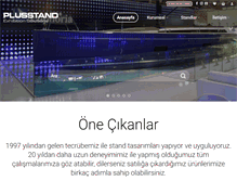Tablet Screenshot of plusstand.com